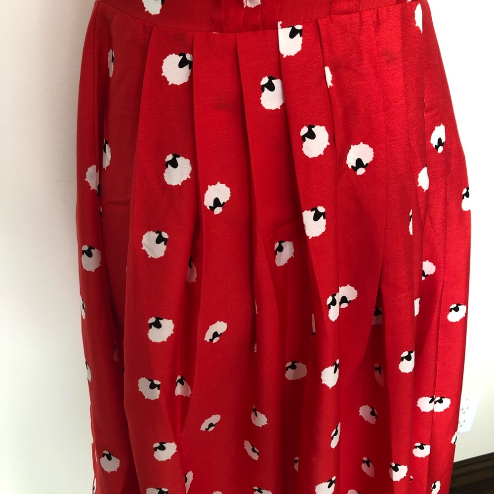 ModCloth Red sheep Printed Mini Dress - Picture 7 of 8